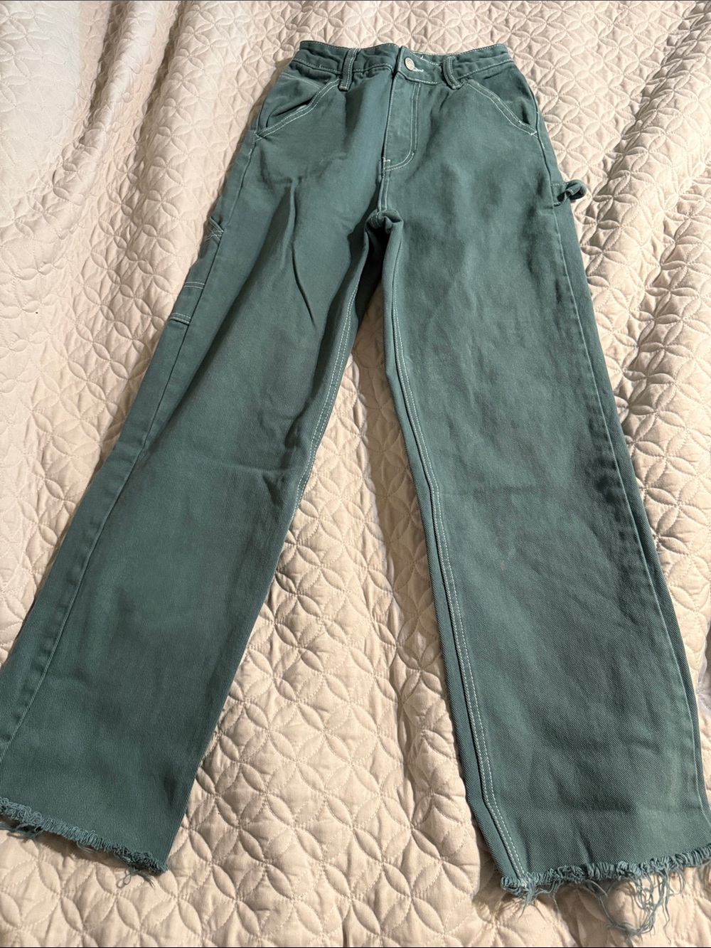 Green jeans